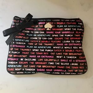 Kate Spade Toiletry / Make Up Bag - LIKE NEW